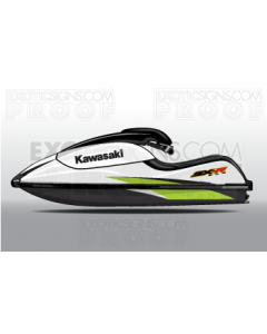 Kawasaki SX-R 800 Graphic Kit - EK0024K800