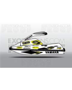 Yamaha  - SuperJet - Gen 1 - Square Nose - Graphic Kit EY0013OSJ