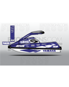 Yamaha  - SuperJet - Gen 1 - Square Nose - Graphic Kit EY0017OSJ