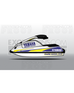 Yamaha - SuperJet - Gen 2 - Round Nose - Graphic Kit - EY0010SUP
