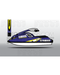 Yamaha - SuperJet - Gen 2 - Round Nose - Graphic Kit - EY0025SUP