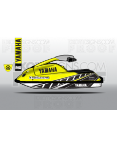 Yamaha - SuperJet - Gen 2 - Round Nose - Graphic Kit - EY0041SUP