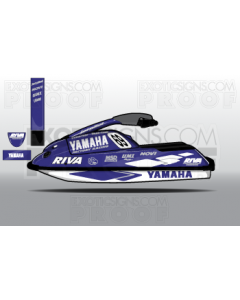 Yamaha - SuperJet - Gen 2 - Round Nose - Graphic Kit - EY0016SUP