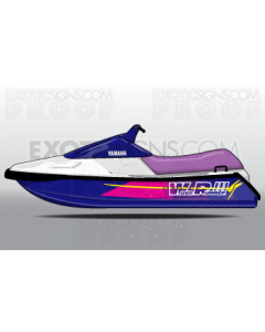 Yamaha Wave Runner III - Graphic Kit - EY0003WR3