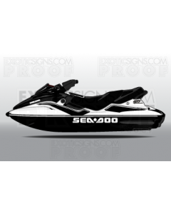 SeaDoo GT/GTI/GTX Generation 2 - 1996 to 2002 - Graphic Kit - ES0010SGT