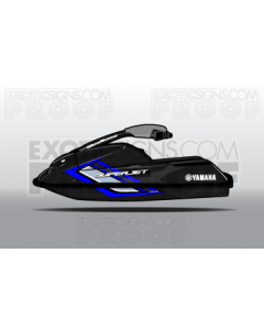 Yamaha - SuperJet - Gen 2 - Round Nose - Graphic Kit - EY0057SUP