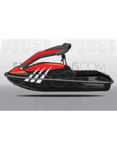 SEADOO 3D - 2005 TO 2007 - GRAPHIC KIT - ES0008S3D