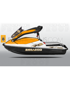 SEADOO 3D - 2005 TO 2007 - GRAPHIC KIT - ES0001S3D
