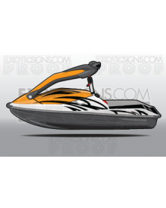 SEADOO 3D - 2005 TO 2007 - GRAPHIC KIT - ES0002S3D