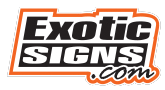 EY0016SUP Exotic Signs Yamaha SuperJet Graphic Kit 